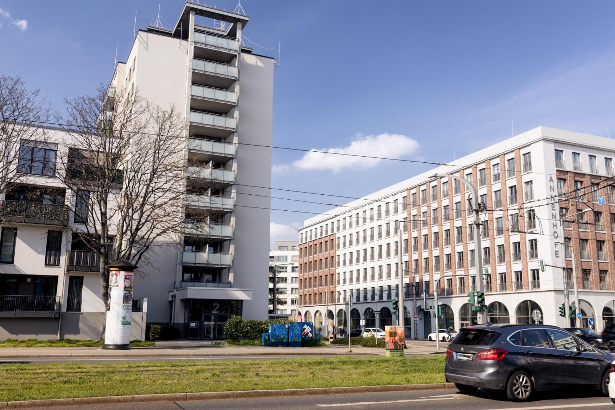Pineapple Apartments Studio-Apartment Am Zwinger Dresden Dış mekan fotoğraf